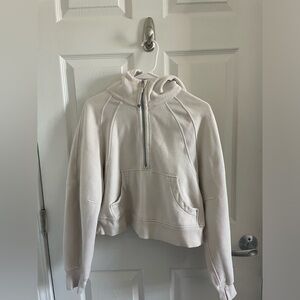 Barely Work Lululemon white Scuba